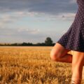 Woman Standing in a Field