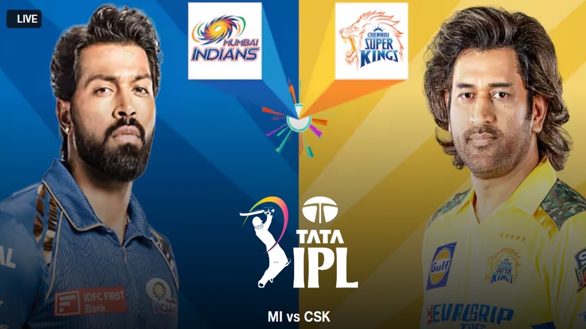 MI vs CSK Live JioCinema, Hotstar Live Streaming Free, IPL 2024 Score