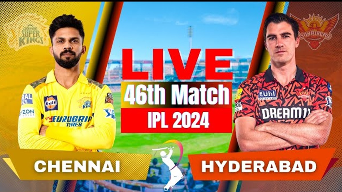 CSK vs SRK Live Jio Cinema Live Cricket Streaming Free, IPL 2024 Score