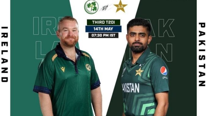 PAK vs IRE 3rd T20 Live: Ten Sports, Tapmad Live Streaming, Scores and Highlights Video