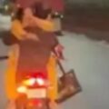 Bike Romance Gone Wild: Kota Couple's Reckless Stunt Sparks Police Concern