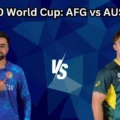 AUS vs AFG: Match live streaming info, live score and highlights.