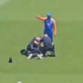 Rohit Sharma's Fan Gets Detained by Police, Cricketer Pleads for Understanding - Catch the Moment