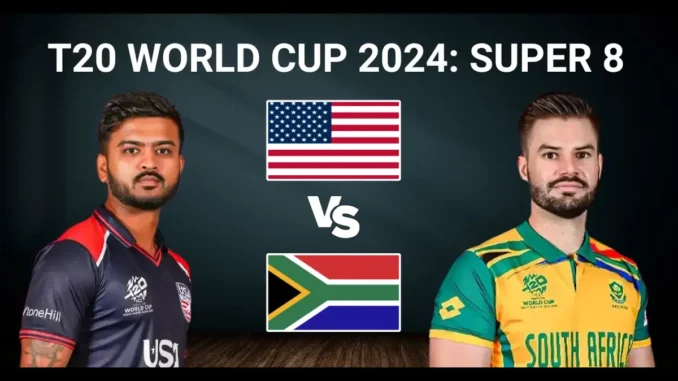 USA vs RSA