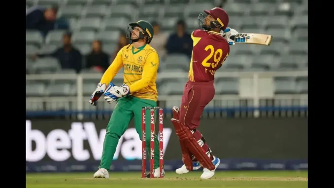 WI vs RSA: live streaming info, live score and highlights.
