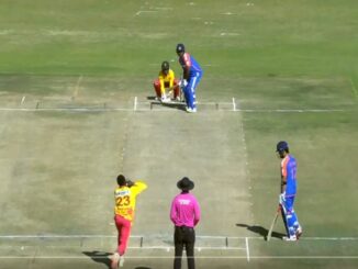 Watch Sanju Samson Hits the Ball Out of the Stadium with Massive 110-Meter Six