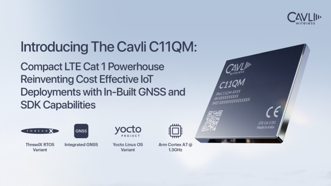 Cavli C11QM: The Game-Changer in Cost-Effective IoT with Built-In GNSS"