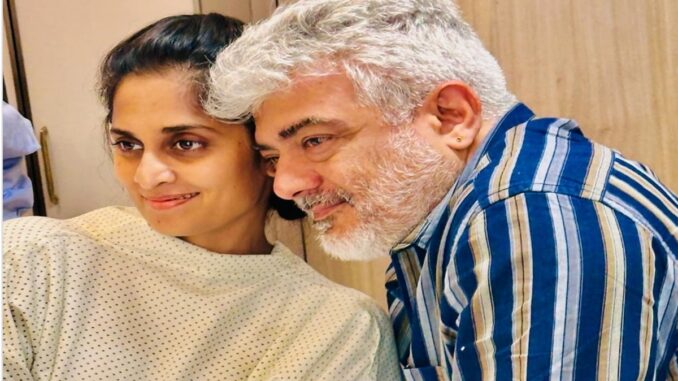 Shalini Shares Hospital Photo with Husband Thala Ajith, Fans Worried