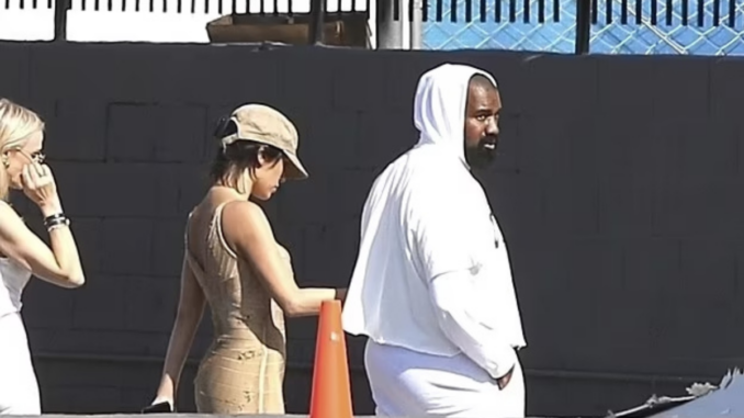 Kanye West's wife Bianca Censori nearly experiences another wardrobe malfunction