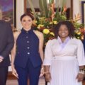 Meghan Markle Stuns in Oscar de la Renta at Colombia’s VIP Luncheon