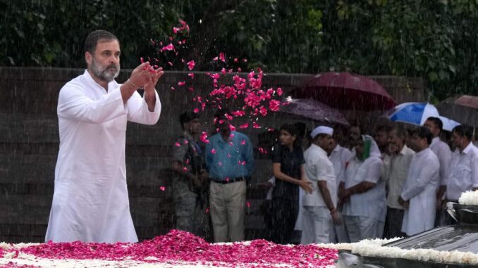 PM Modi, Rahul Gandhi Pay Tribute To Rajiv Gandhi On His Birth Anniversary