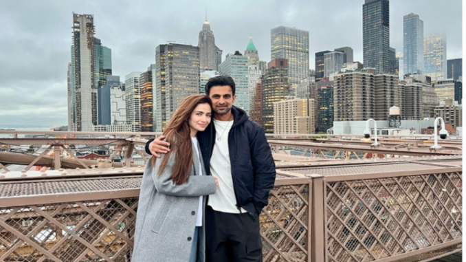 Shoaib Malik, Sana Javed’s romantic Swiss holiday