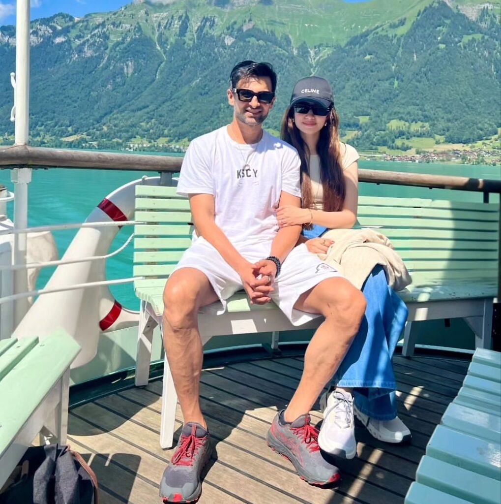 Photos: Shoaib Malik and Sana Javed Post Stunning  