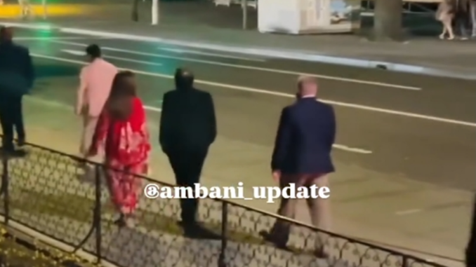 Nita and Mukesh Ambani Enjoy Quiet Night Stroll in Switzerland