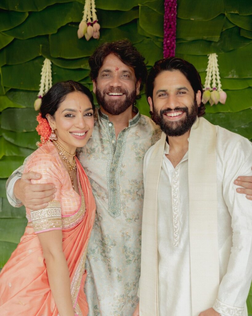 Naga Chaitanya and Sobhita Dhulipala Engagement Photos