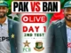 pak vs ban 2nd odi live