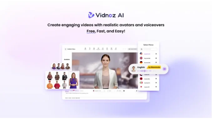 Vidnoz AI Level Up Your Marketing with AI Videos