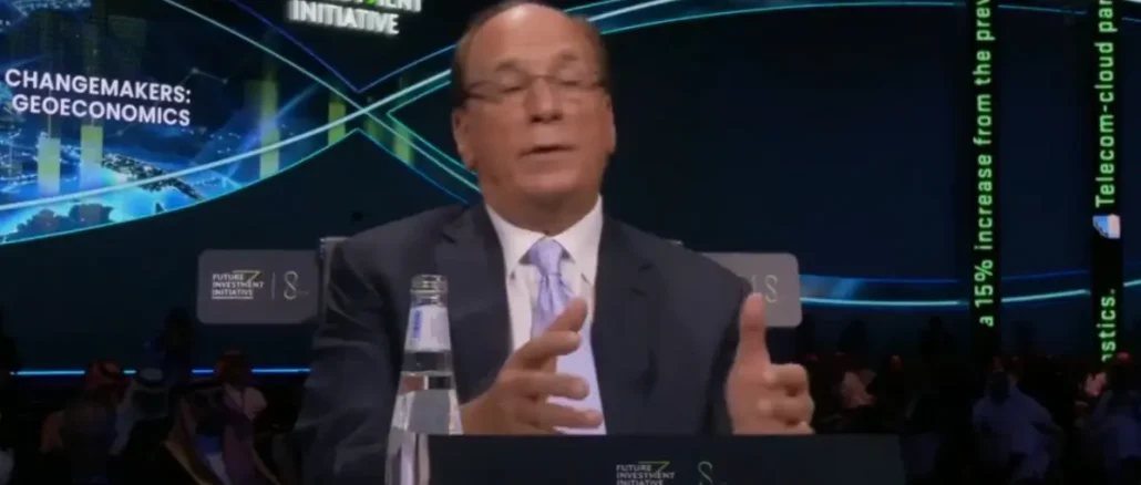 BlackRock’s Larry Fink Anticipates Further Rate Reductions by Year-En