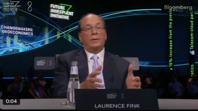 BlackRock’s Larry Fink Anticipates Further Rate Reductions by Year-En