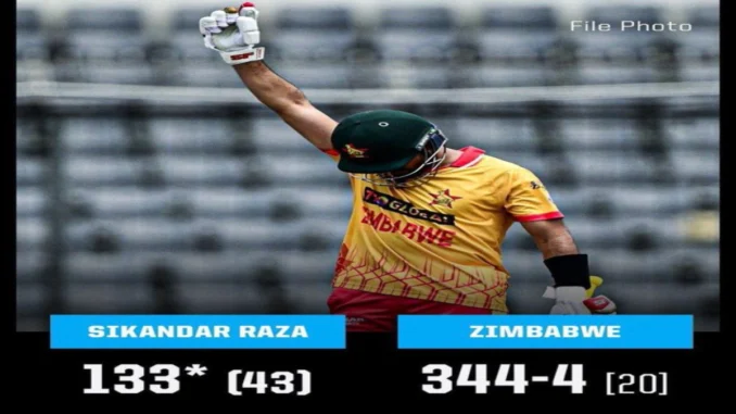 Zimbabwe create world record