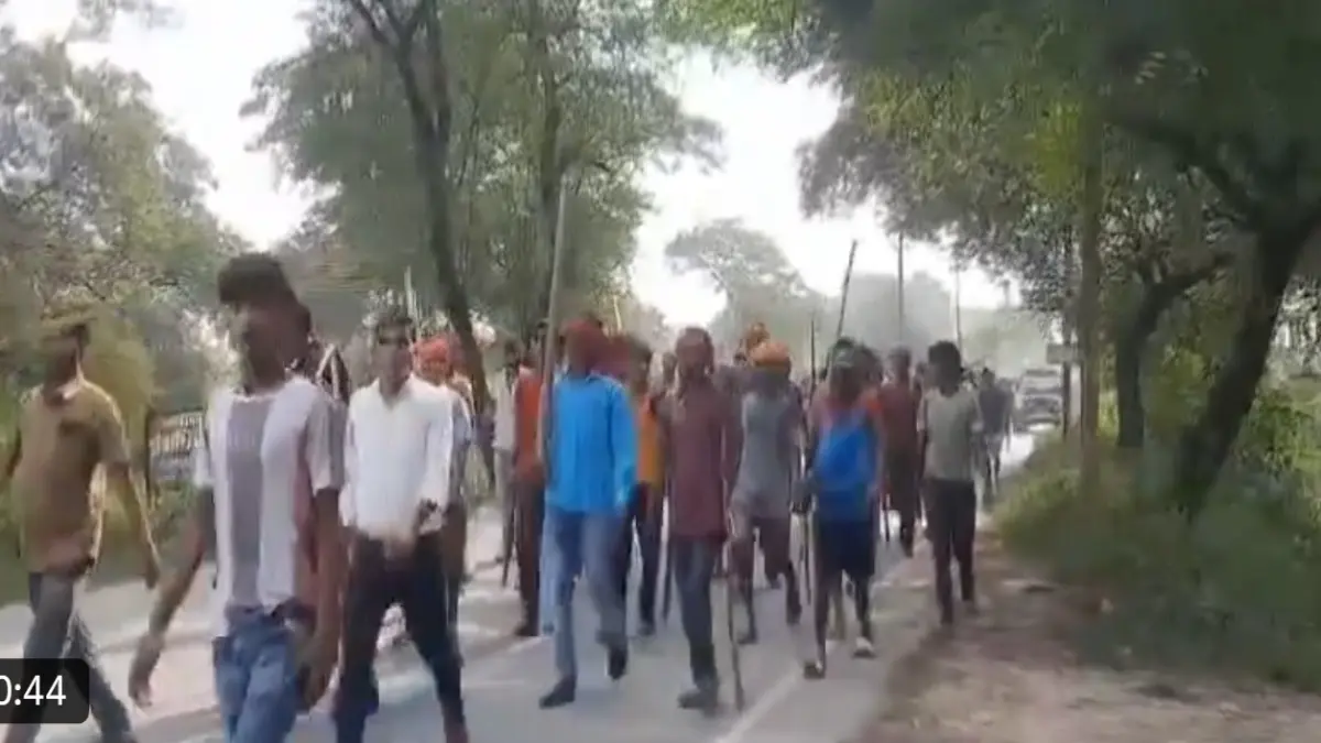 Video: Bahraich Villagers Take to Streets Demanding Justice for Ramgopal Mishra