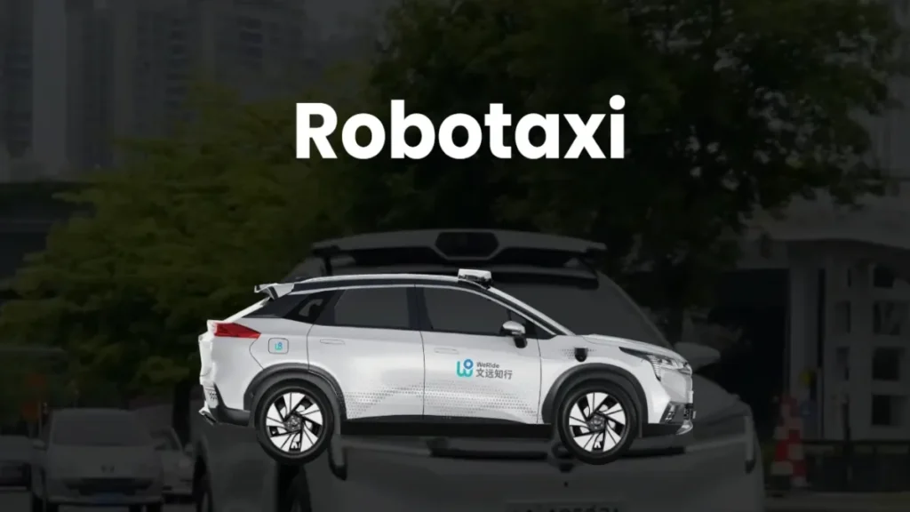 “WeRide Unveils Spacious Robotaxi GXR: A New Era in Autonomous Travel