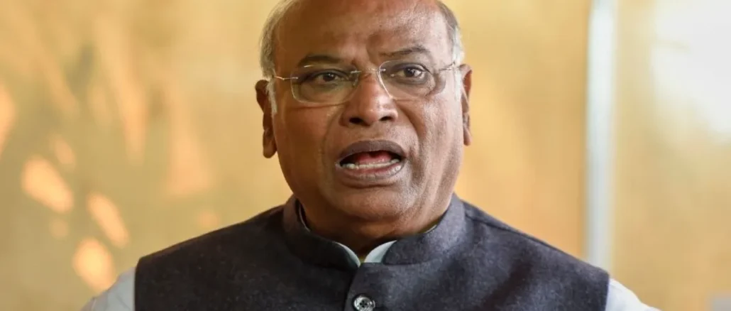 “Congress President Kharge Faces Serious Allegations of Waqf Land Grabbing”