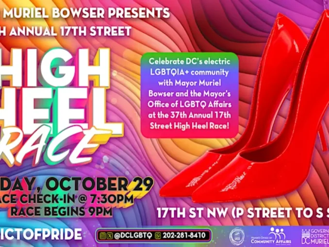 LGBTQ Community Shines at Annual High Heel Race in Washington, D.C.