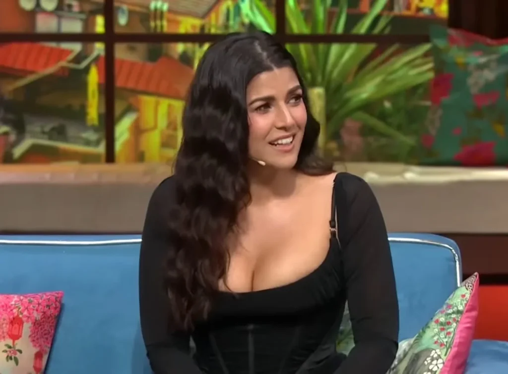 nimrat kaur hot cleavage