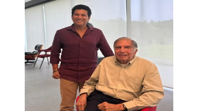 achin Tendulkar Honors Ratan Tata’s Enduring Impact”