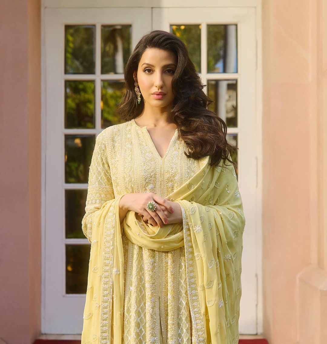 Nora Fatehi Salwar Suit