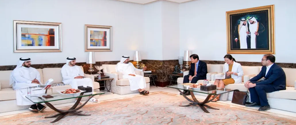 New Korean Consul General Meets HH Sheikh Ahmed bin Saeed Al Maktoum