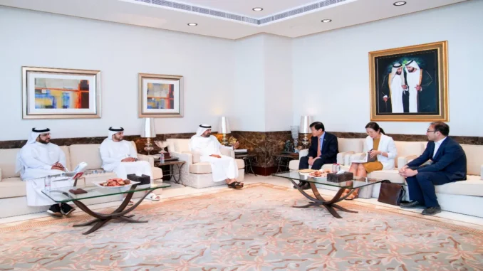 New Korean Consul General Meets HH Sheikh Ahmed bin Saeed Al Maktoum