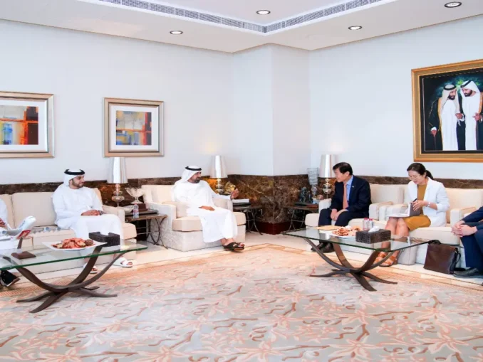 New Korean Consul General Meets HH Sheikh Ahmed bin Saeed Al Maktoum