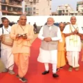 PM Modi received a special welcome from ISKCON