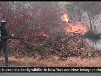 New Jersey Wildfire Threatens Historic Revolutionary War Village