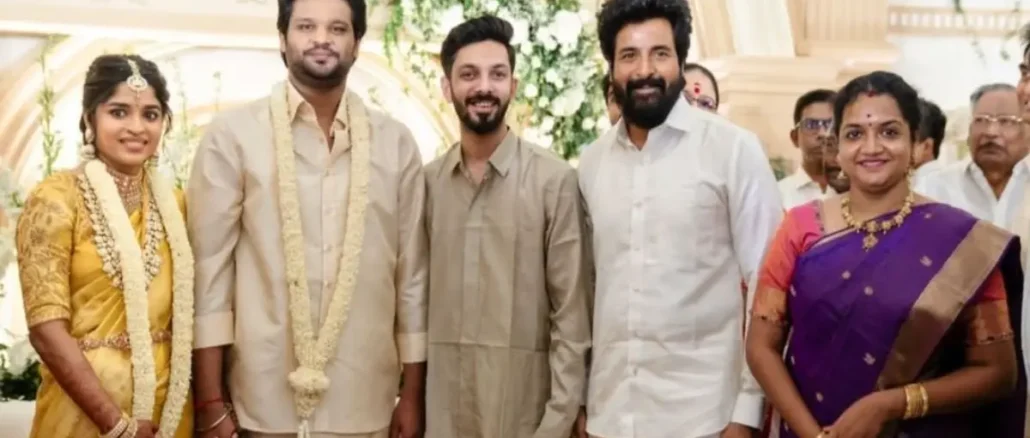 Sivakarthikeyan and Anirudh Celebrate Aakash Baskaran's Wedding in Style