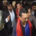 Watch Arvind Kejriwal Attacked, Man Detained for Splashing Liquid