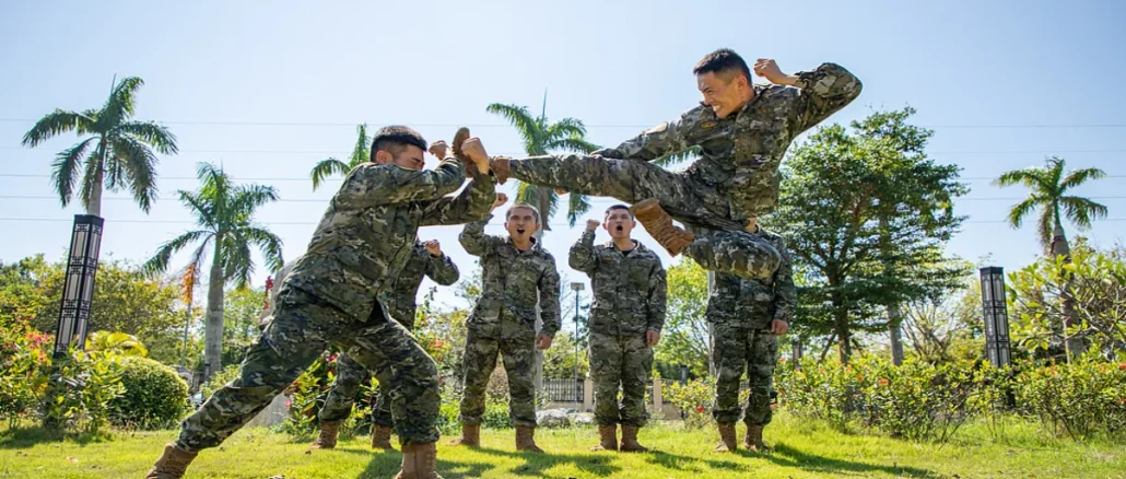 Beihai Police Sharpen Skills with Intensive Combat Drills”