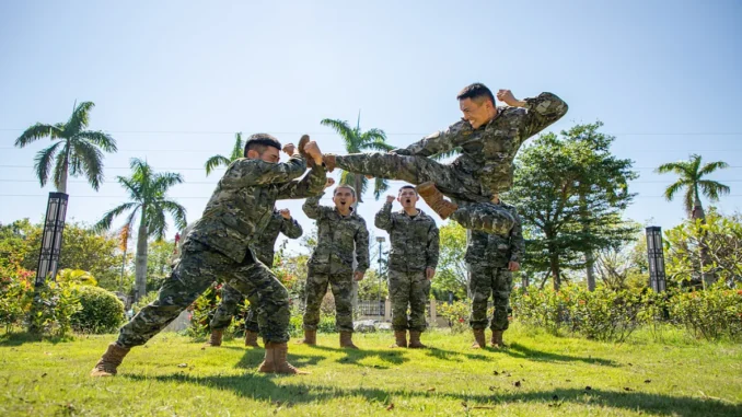 Beihai Police Sharpen Skills with Intensive Combat Drills”