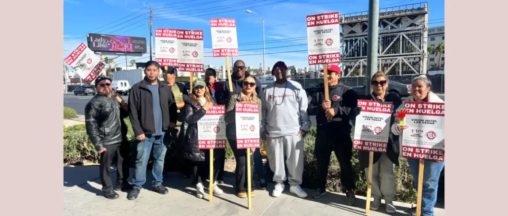 Virgin Hotels Las Vegas Protest: 57 Casino Workers Arrested Amid Contract Dispute"