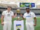 India vs Australia 2024: Captains Pat Cummins and Jasprit Bumrah Kick Off Series with Trophy Pose