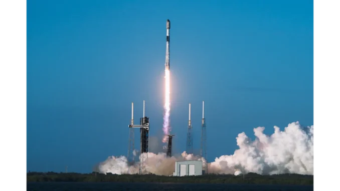 SpaceX’s Falcon 9 rocket successfully launched 20 Starlink satellite