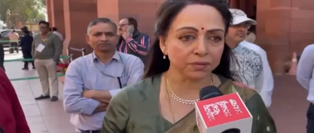 Hema Malini's Plea for Hindus and ISKCON Members