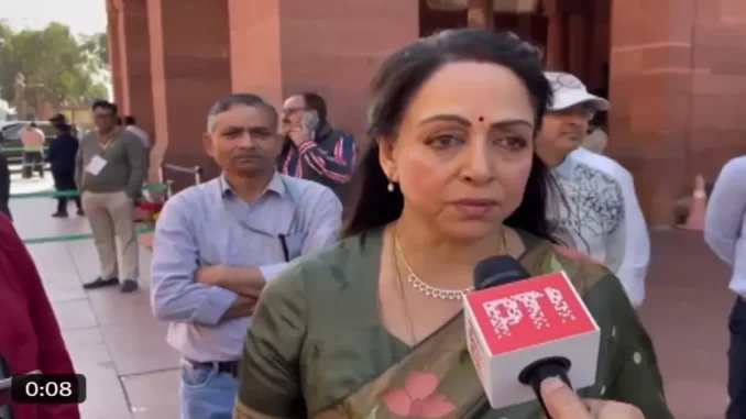 Hema Malini's Plea for Hindus and ISKCON Members