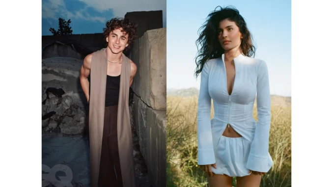 Timothée Chalamet and Kylie Jenner