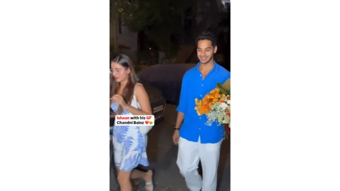 Ishaan Khatter Chandni Bainz