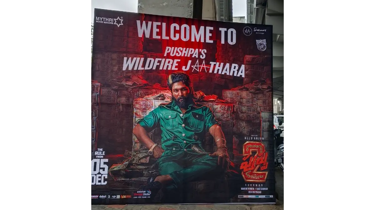 "Pushpa 2" Predicted to Break Records with ₹55-80 Crore Opening Day