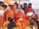 Jagadguru Rambhadracharya Leads 'Amrit Snan' at Maha Kumbh Mela 2025