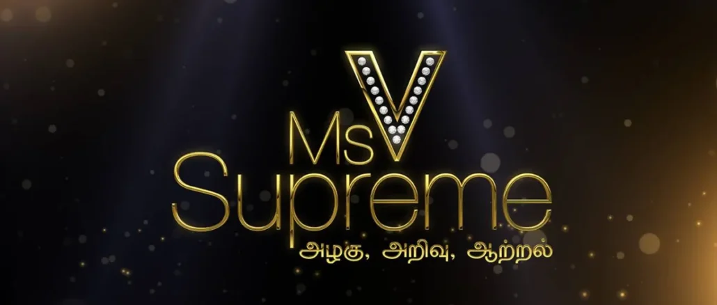 V Supreme: Mediacorp's New Reality Show to Discover the Next Indian Star"